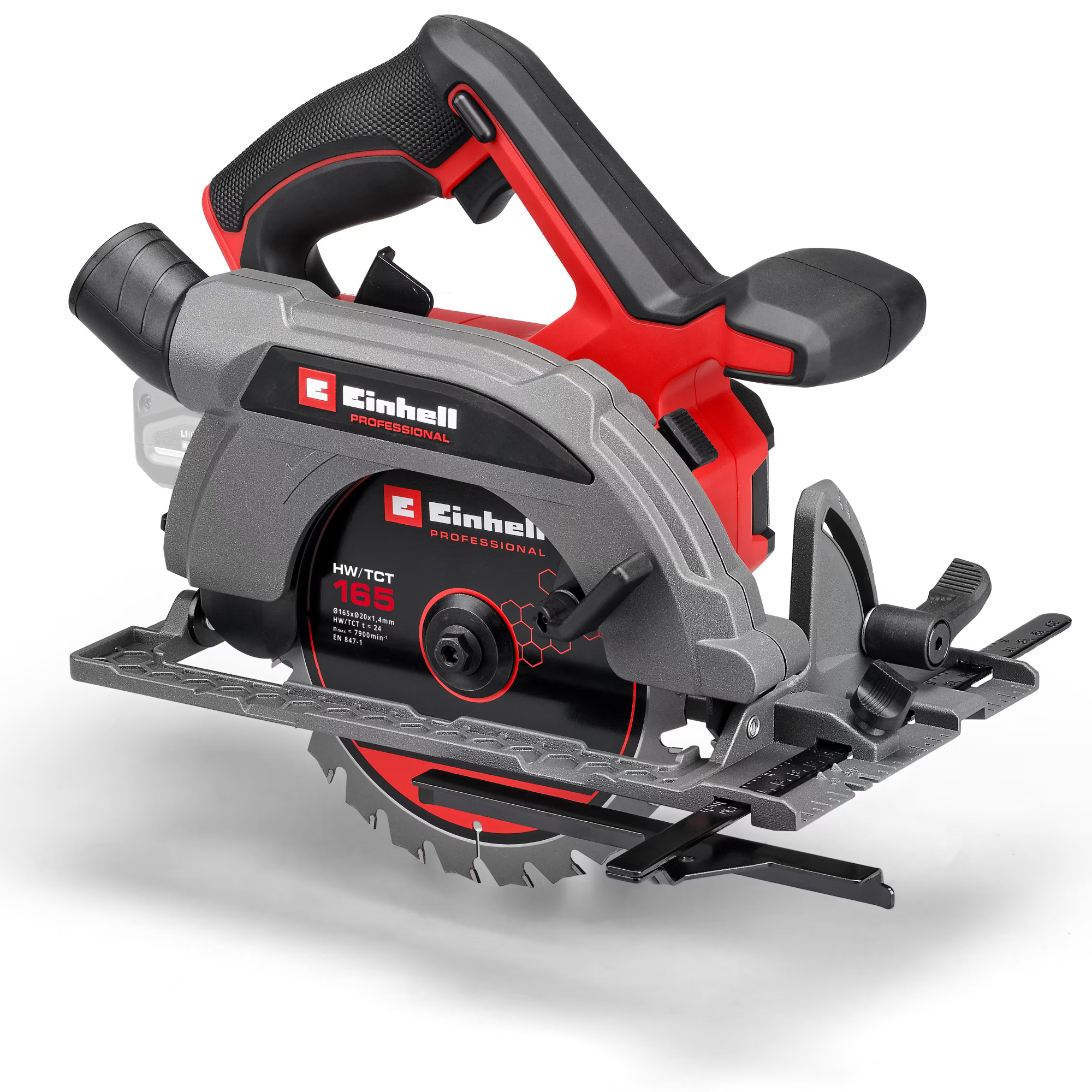 Аккум. Циркулярная пила Einhell TP-CS 18/165 Li BL - Solo (4331225)